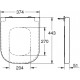 Крышка-сиденье Grohe Euro Ceramic 39330001 с микролифтом