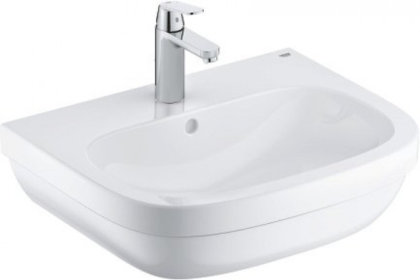 Раковина 60см Grohe Euro Ceramic со смесителем 39642000 альпин-белый