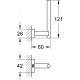 Держатель для запасного рулона туалетной бумаги Grohe Essentials Cube 40623001 хром