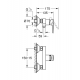 Смеситель для душа Grohe BauEdge 23635001, хром