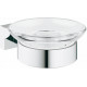 Мыльница с держателем Grohe Essentials Cube 40754001 хром