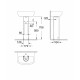 Пьедестал для раковины Grohe BauCeramic 39425000