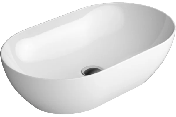 Раковина GSI Pura 60x37, овальная