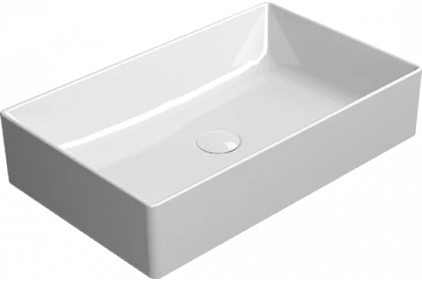 Раковина GSI Kube X 60x37, прямоугольная