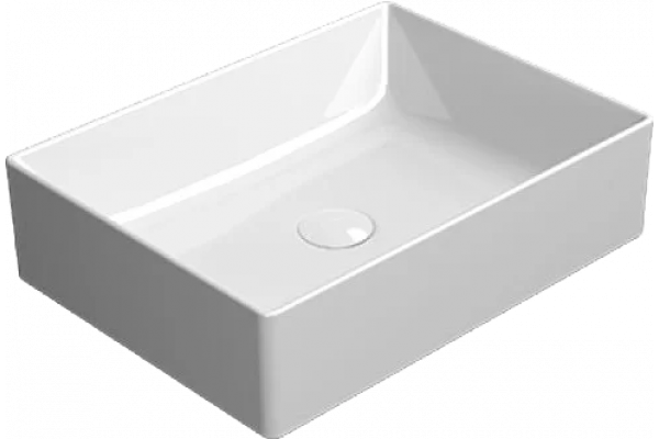 Раковина GSI Kube X 50x37, прямоугольная