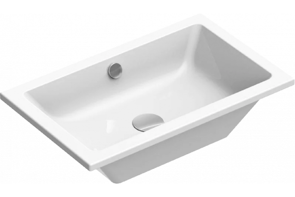 Раковина GSI Kube X 60x37, встраиваемая