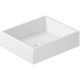 Рукомойник Galassia Plus Design 6104 45x38 прямоугольная, цвет белый