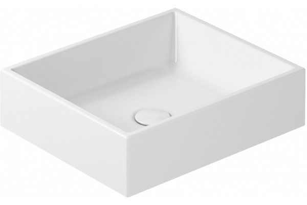 Рукомойник Galassia Plus Design 6104 45x38 прямоугольная, цвет белый