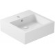 Рукомойник Galassia Plus Design 6022 48x48 квадратная, цвет белый