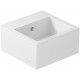 Рукомойник Galassia Plus Design 6033M 30x30 квадратная, цвет белый