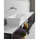 Раковина Galassia Community Ninive 90x45 прямоугольная, цвет белый