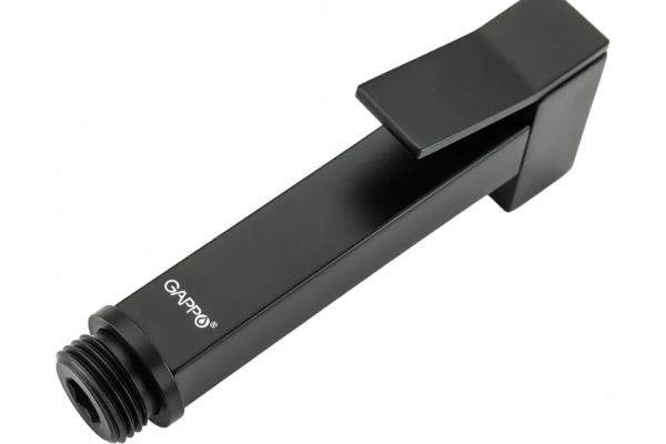 Гигиенический душ Gappo G17-6 G7217-6 С ВНУТРЕННЕЙ ЧАСТЬЮ, черный, штанга 23.5 см, шланг 120 см