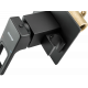 Гигиенический душ Gappo G17-6 G7217-6 С ВНУТРЕННЕЙ ЧАСТЬЮ, черный, штанга 23.5 см, шланг 120 см