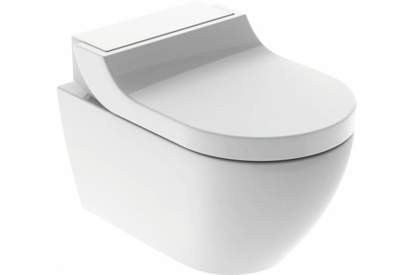 Унитаз подвесной Geberit AquaClean tuma classic белый, овальный, 36x55.3 см