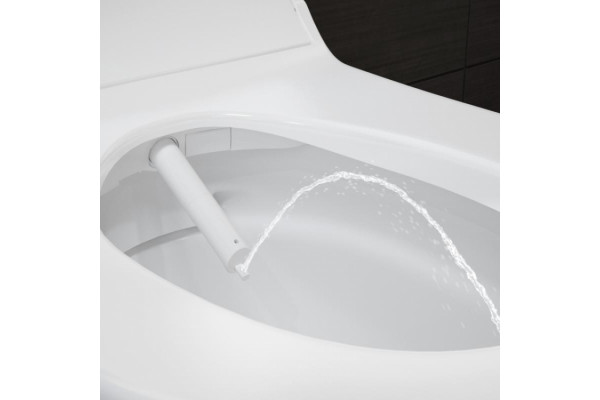 Унитаз подвесной Geberit AquaClean tuma classic белый, овальный, 36x55.3 см