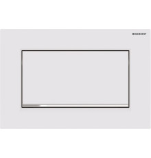 Кнопка смыва Geberit Sigma 30 115.893.JT.1 белый матовый / хром глянцевый механическая,  в стиле hi-tech
