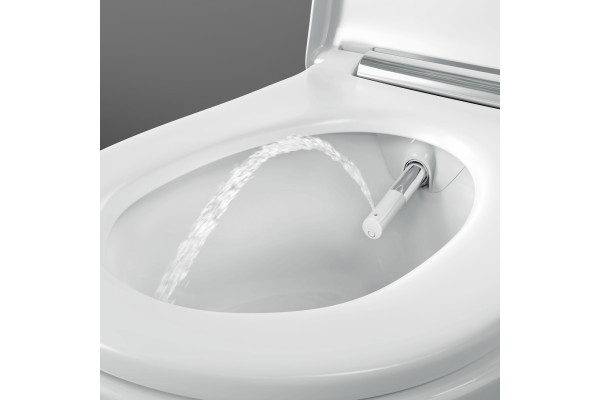 Унитаз подвесной Geberit AquaClean Sela 146.224.11.1 альпийский белый овальный, 37.5x56.5 см