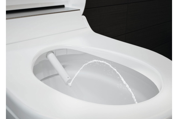 Унитаз приставной Geberit AquaClean Tuma Comfort 146.310.11.1 альпийский белый овальный, 36x52.3 см