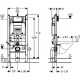 Комплект Geberit icon T54 Rimfree 500.362.TC.I цвет белый,  в современном стиле