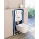 Комплект Geberit icon T54 Rimfree 500.362.TC.I цвет белый,  в современном стиле