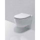 Комплект Geberit icon T54 Rimfree 500.362.TC.I цвет белый,  в современном стиле