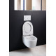Комплект Geberit icon T54 Rimfree 500.362.TC.I цвет белый,  в современном стиле