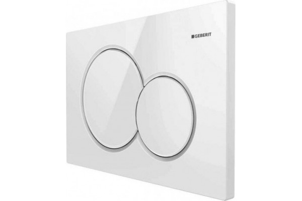 Система инсталляции для унитазов Geberit Duofix UP320 111.300.00.5 с белой кнопкой смыва и креплениями, 50x16.5x112 см,  в стиле hi-tech