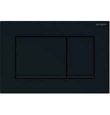 Кнопка смыва Geberit Sigma 30 черная механическая,  в современном стиле