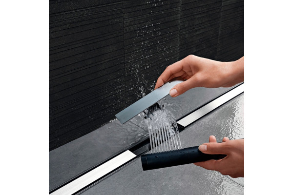 Душевой лоток Geberit CleanLine 152.450.00.1 в пол около стены, выпуск боковой