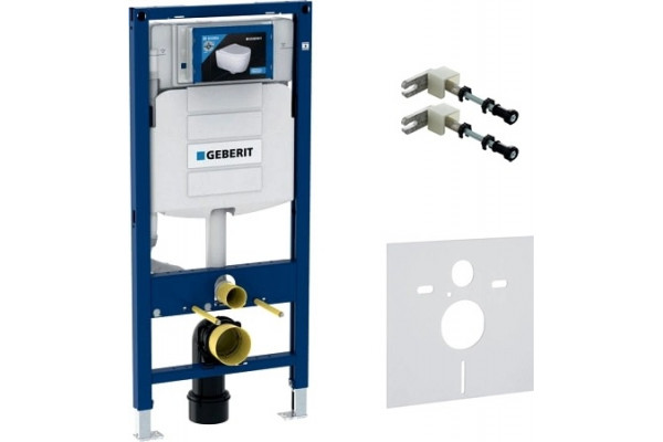 Система инсталляции для унитазов Geberit Duofix UP320 111.300.00.5 + 156.050.00.1 + 111.815.00.1 50x18x132 см,  в современном стиле