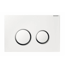 Кнопка смыва Geberit Omega 20 белая механическая