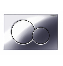 Кнопка смыва Geberit Sigma 01 хром механическая