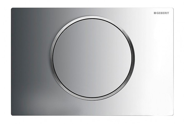 Кнопка смыва Geberit Sigma 10 хром / матовый хром / хром механическая