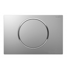 Кнопка смыва Geberit Sigma 10 хром матовый / хром механическая