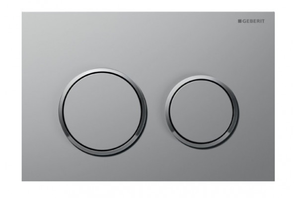 Кнопка смыва Geberit Omega 20 хром матовый механическая