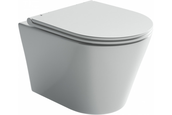 Комплект 3 в 1 инсталляция Geberit Duofix UP100 + Унитаз подвесной Ceramica Nova Forma CN3011 + кнопка хром матовый в современном стиле