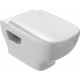 Комплект 3 в 1 инсталляция Geberit Duofix + Унитаз подвесной Jacob Delafon Struktura EDE102-00 + кнопка хром в современном стиле