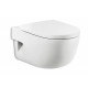 Комплект 3 в 1 инсталляция Geberit Duofix Delta + Унитаз подвесной Roca Meridian-N + кнопка хром в современном стиле