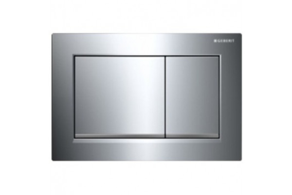 Кнопка смыва Geberit Sigma 30 хром механическая