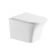 Комплект 3 в 1 инсталляция Geberit Duofix Delta + Подвесной унитаз Cerutti Spa Arno Aria CT7839 + кнопка хром в современном стиле