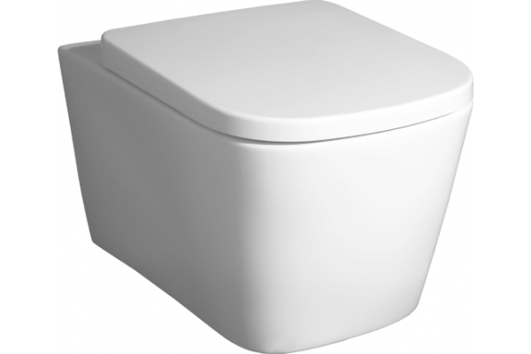 Комплект 3 в 1 инсталляция Geberit Duofix Delta + Унитаз подвесной BelBagno Albano BB120CHR + кнопка хром в стиле hi-tech