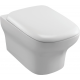 Комплект 3 в 1 инсталляция Geberit Duofix + Унитаз подвесной Jacob Delafon Vox EDM102-00 + кнопка белая в современном стиле
