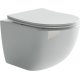Комплект 3 в 1 инсталляция Geberit Duofix + Унитаз подвесной Ceramica Nova Forma CN3009 + кнопка белая в современном стиле