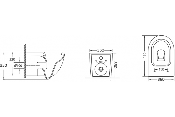 Комплект 3 в 1 инсталляция Geberit Duofix + Унитаз подвесной Grossman GR-4455S + кнопка белая в современном стиле