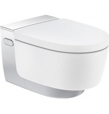 Унитаз подвесной Geberit AquaClean mera comfort 146.214.21.1 с системой удаления запахов, овальный, 39.5x59 см