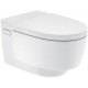 Унитаз подвесной Geberit AquaClean mera comfort 146.214.11.1 с системой удаления запахов, белый, овальный, 39.5x59 см