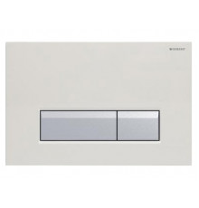 Кнопка смыва Geberit Sigma 40 115.600.SI.1 с системой удаления запахов, механическая