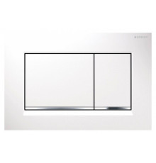 Кнопка смыва Geberit Sigma 30 115.883.KJ.1 белый / хром механическая