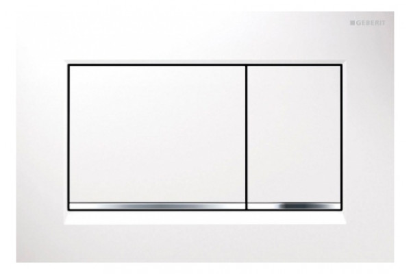 Кнопка смыва Geberit Sigma 30 115.883.KJ.1 белый / хром механическая