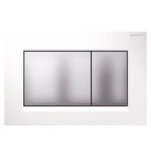 Кнопка смыва Geberit Sigma 30 115.883.KL.1 белый / хром матовый механическая